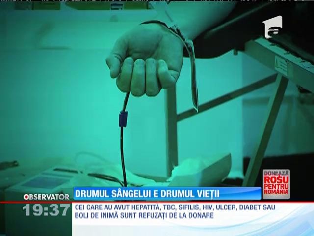Doneaza Rosu pentru Romania / Drumul s&acirc;ngelui e drumul vieții