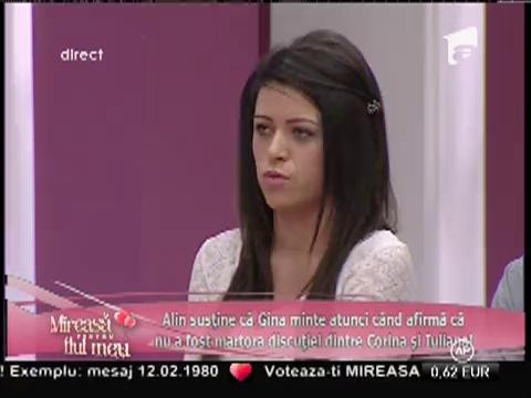 Alin: "Îmi este greaţă de cei ce s-au dat prietenii Constantinei!"