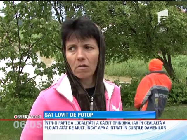 O furtună puternică a făcut prăpăd &icirc;ntr-o comună din Gorj