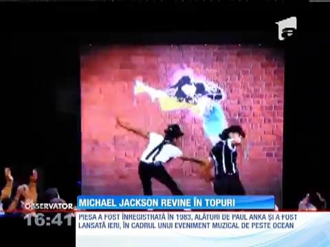 Michael Jackson revine &icirc;n topuri