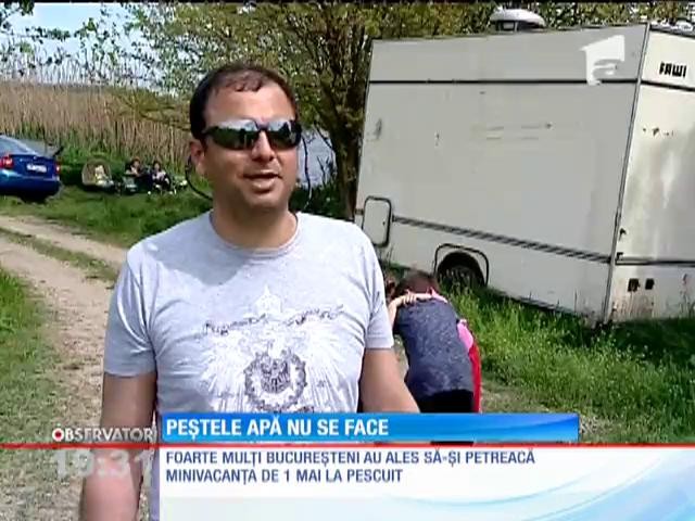 Minivacanța de 1 Mai la pescuit