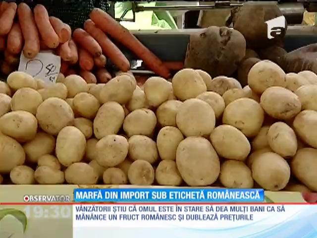 Marfă de import sub etichetă rom&acirc;nească
