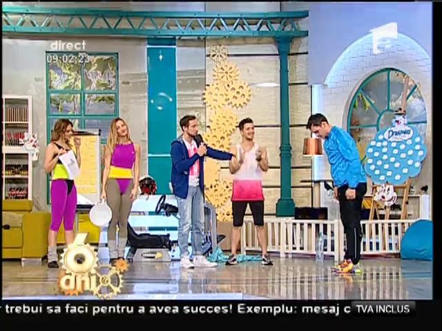 Concurs de sărituri de pe loc la Neatza! Răzvan vs. Florin Neby