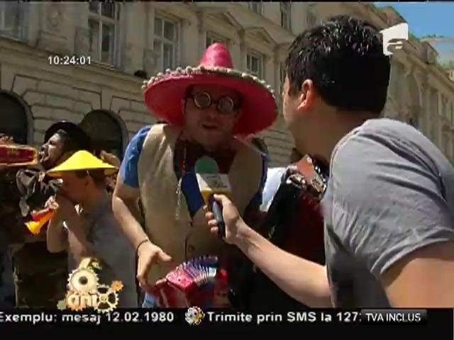 "Dezgustătorii", show la Festivalul Muzicilor de Fanfară