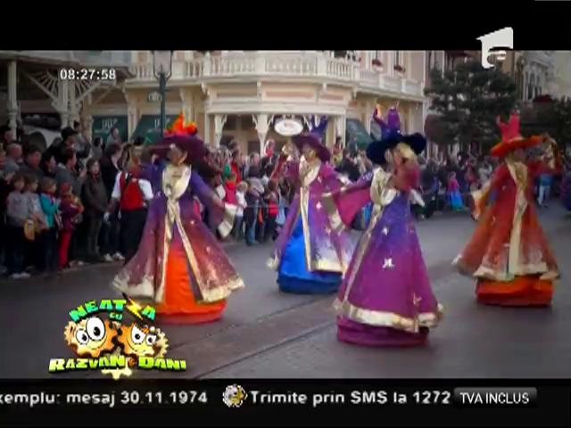 Reporterul Marian Duţă a mers &icirc;n vacanţă la Disneyland Paris