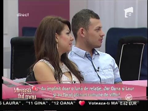 Laur şi Oana îşi fac planuri de viitor