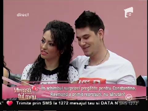 În schimbul unei surprize pregătite Constantinei, Raymond a primit reproşuri!