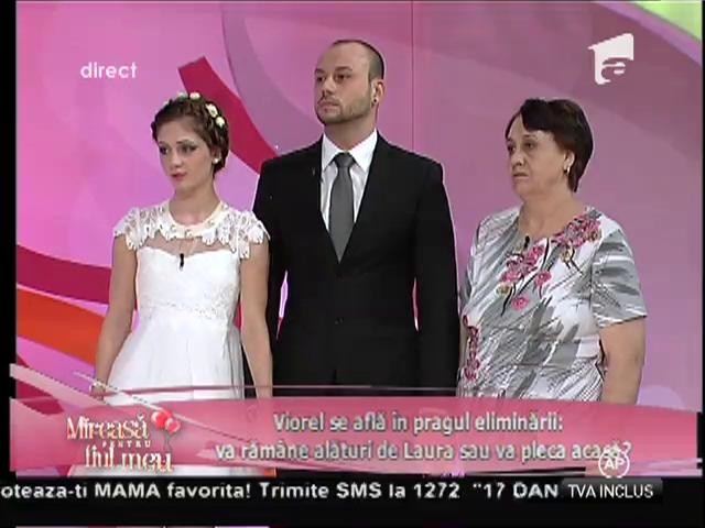 Viorel răm&acirc;ne &icirc;n competiția &rdquo;Mireasă pentru fiul meu&rdquo;