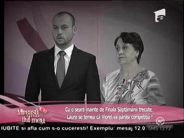 Emoţii mari pentru Laura şi Viorel