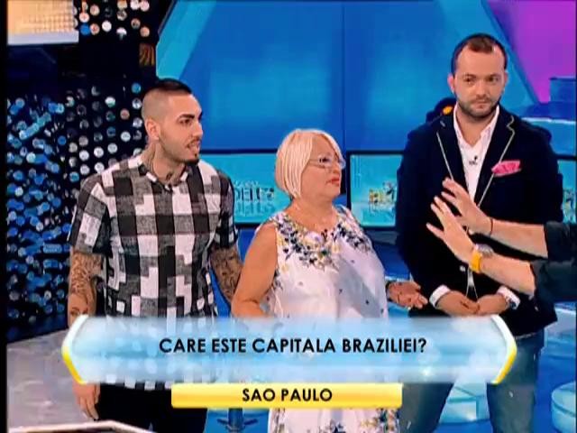 Runda 2: Care este capitala Braziliei?