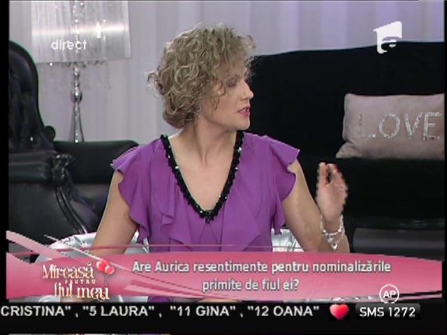 Aurica: "Eu sunt o mamă lipsită de apărare, pe care sar toți din Casă"