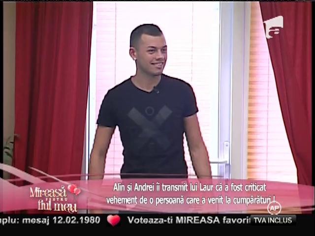 Andrei, Alin şi Cristina au mers la cumpărături