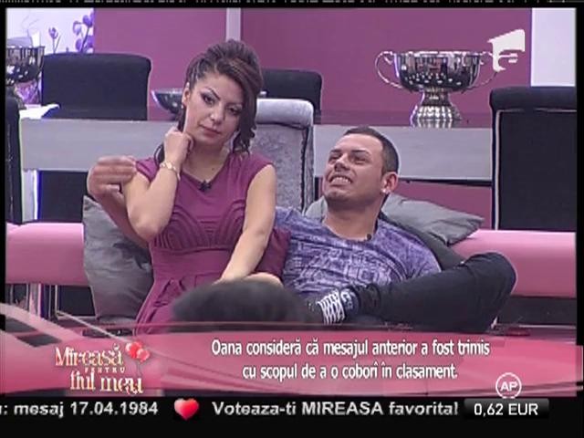 Oana şi Laur sunt revoltaţi de mesajul pentru Cristina şi Andrei!