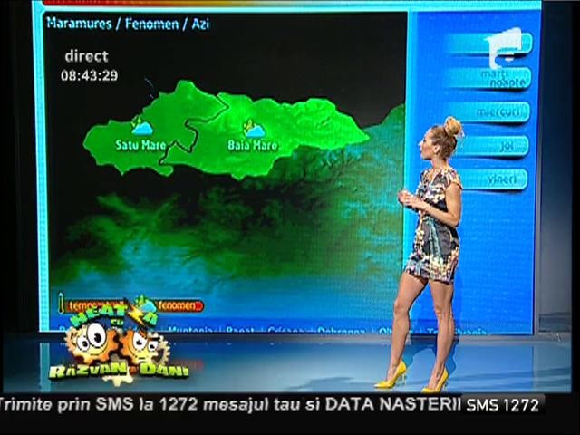 Flavia prezintă VREMEA: &rdquo;Vara refuză să plece!&rdquo;