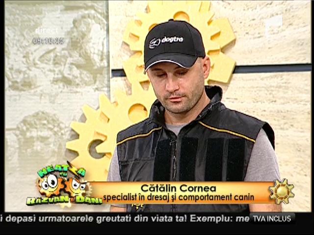 Cătălin Cornea, dresor şi specialist &icirc;n comportament canin