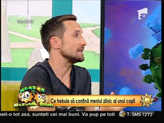 Ce trebuie să conţină meniul zilnic al unui copil