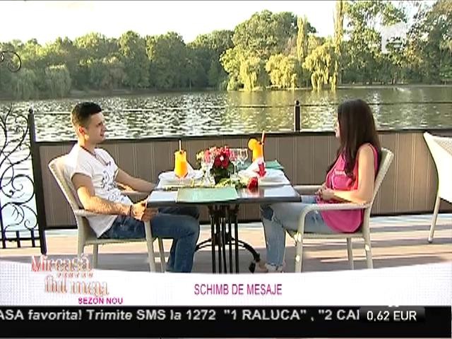 Daniel și Valentina, întâlnire romantică