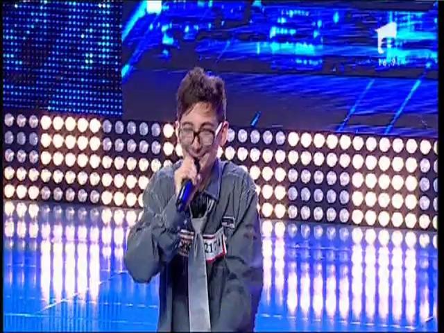 Ştefan Bănică - ”Durli-Durli-Da”. Vezi aici cum cântă Andrei Popa la X Factor