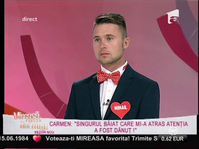 Mihail, întâlnire cu Ionela: ”Carmen nu mai există pentru mine!”