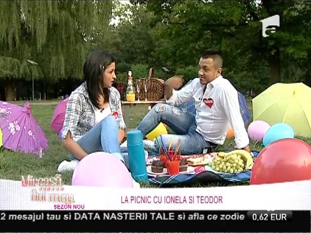 Ionela și Teodor, primul sărut!