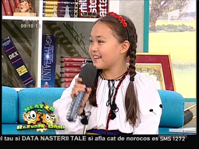 Sara Nukina, micuţa rom&acirc;ncă japoneză care i-a vrăjit pe Răzvan şi Dani