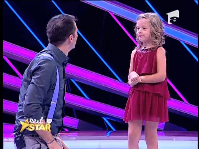 Patricia Mihail, cadou jucăuș pe scena &rdquo;Next Star&rdquo;