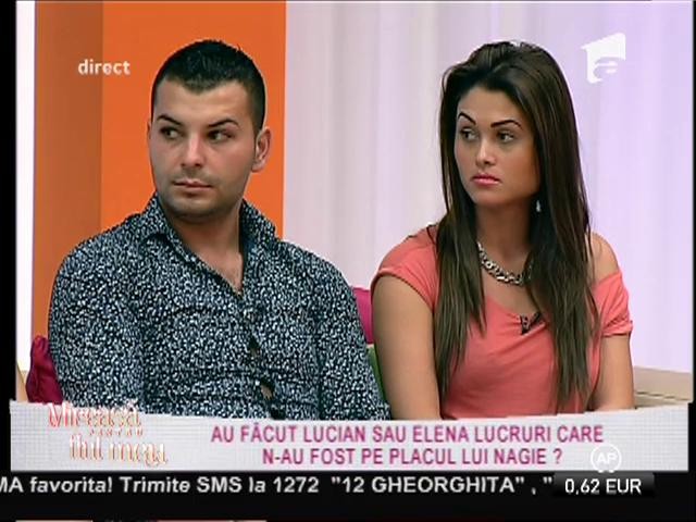 Lucian si Elena își fac planuri de viitor