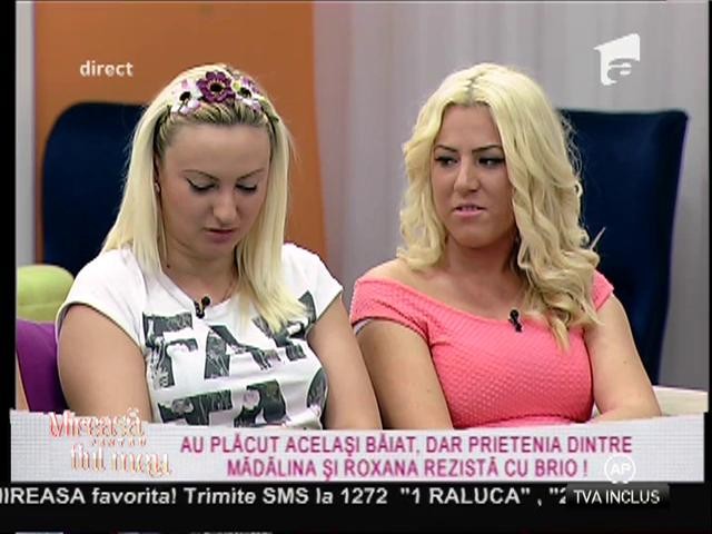 Mădălina și Roxana s-au împăcat