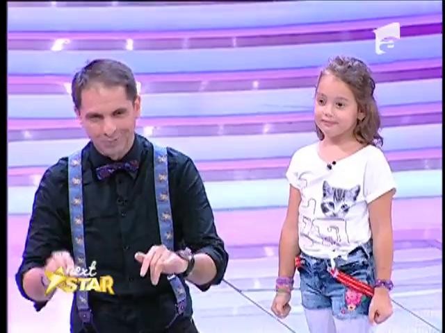 Carinel Voinea, emoționată p&acirc;nă la lacrimi de talăl ei