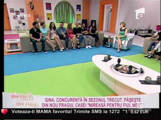 Gina, concurenta din sezonul trecut, din nou în casa ”Mireasă pentru fiul meu”!