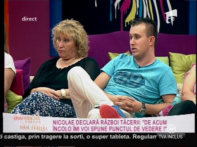 Maria consideră că Nicolae trebuie să fie mai îndrăzneț