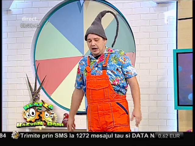 Extraterestrul de la Neatza, aventură &icirc;n tribune, la meciul Steaua - Dinamo