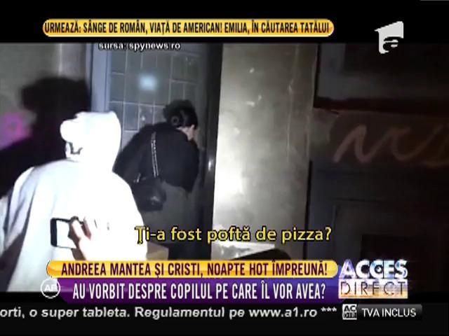 Andreea Mantea și Cristi Mitrea, din nou împreună! Prima dimineată de "viitori părinți" i-a surprins unul lângă altul (VIDEO)