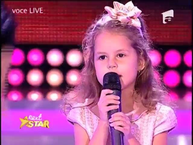 O-Zone - "Dragostea din tei". Vezi cum a c&acirc;ntat Maria Aiana Pop, la Next Star!