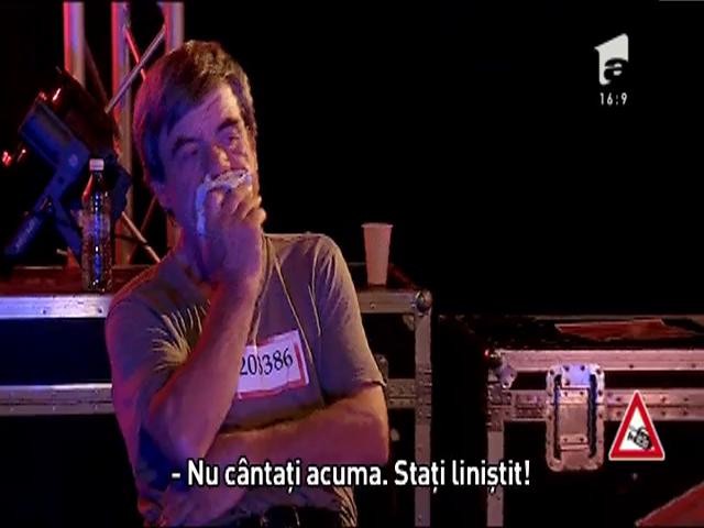 Prezentare - Liviu Gabără, probleme la stomac pe scena X Factor