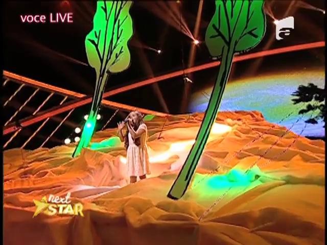 Halleluia, ce talent!!! Ți se ridică instant părul pe m&acirc;ini c&acirc;nd o asculți pe Diana, fetița de nouă ani! Jurații, impresionați total!