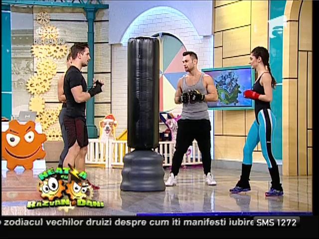 Fitness la Neatza! Antrenament la sacul de box