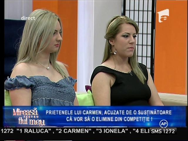 Roxana: ”Nu am avut niciodată intenția de a o nominaliza pe Carmen”