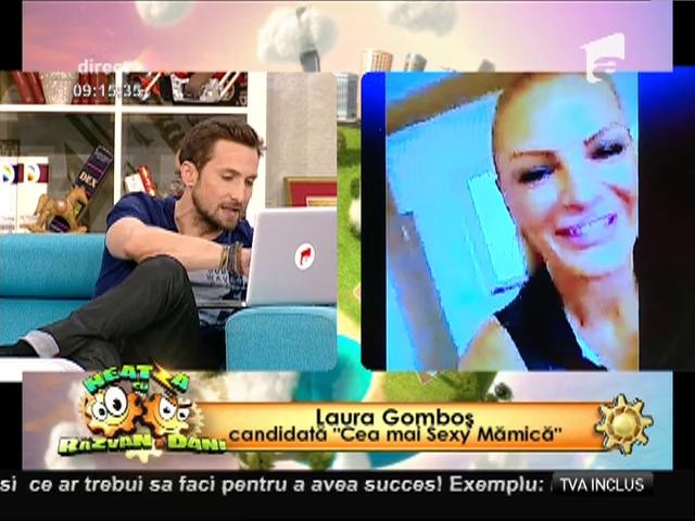Laura Gomboș, candidată &rdquo;Cea mai Sexy Mămică&rdquo;