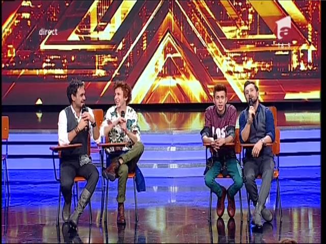 Jurații X Factor analizează prestaţia trupei R-Twins