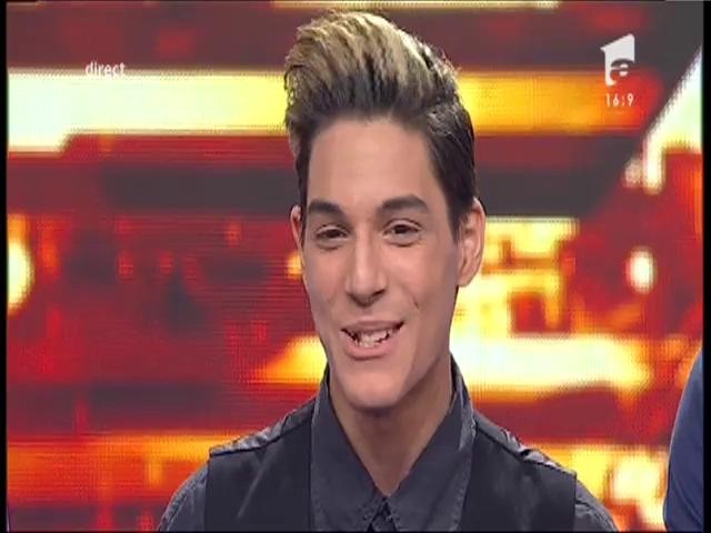 Jurații X Factor analizează prestaţia lui Cristian Goaie