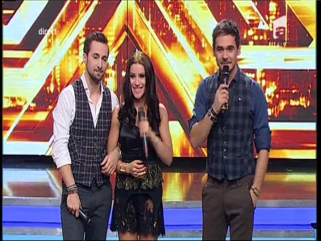 Jurații X Factor analizează prestaţia Nicoletei Nucă