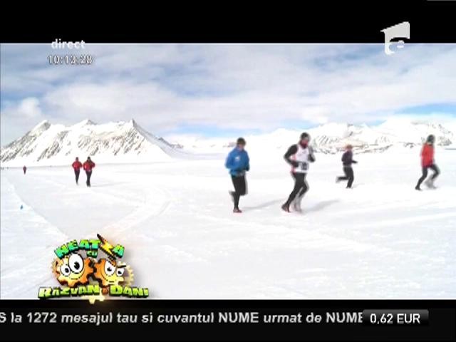 Adriana Istrate, prima rom&acirc;ncă care a reușit să c&acirc;știge un maraton &icirc;n Antartica