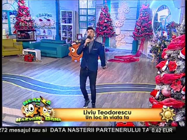 Premieră! Liviu Teodorescu - &rdquo;Un loc &icirc;n viața ta&rdquo;