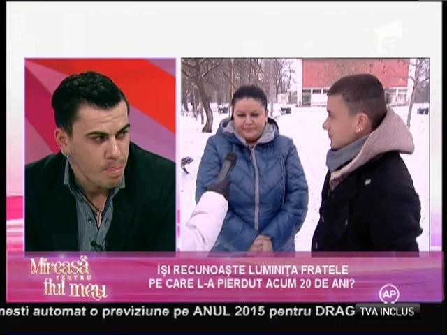 Sora lui Cristian a acceptat să îl cunoască pe Florin, presupusul lor frate!