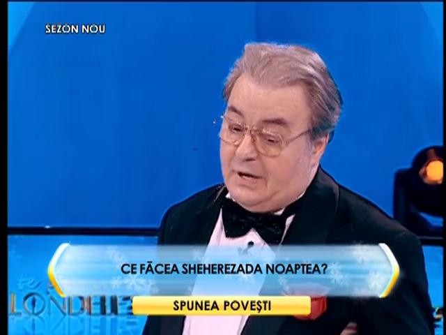 Runda 2: Ce făcea Sheherezada noaptea?