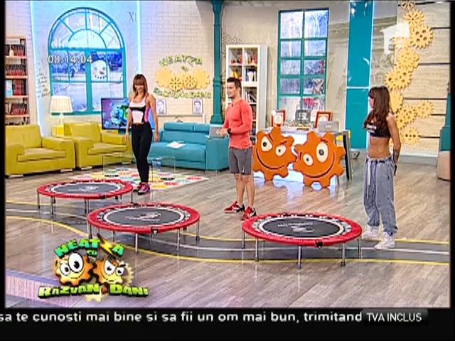 Fitness la Neatza! Antrenament cu saltele rebound