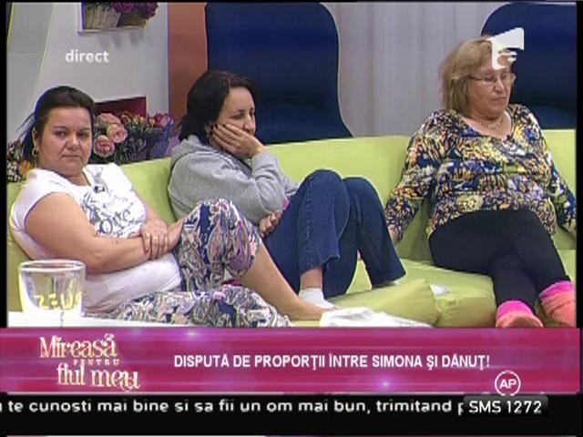 Dispută de proporții &icirc;ntre Simona și Dănuț!