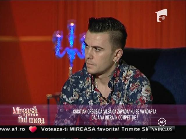 Cristian, către Albă-ca-Zăpada:  ”Aţi început cu stângul! Nu va fi uşor să vă acomodaţi! ”