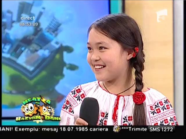Sara Nukina, micuţa rom&acirc;ncă/japoneză